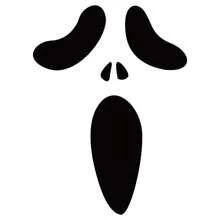 Halloween Ghost Door Sticker For Indoor Outdoor Party Decorations Spooky Window And Wall Decal Ideal For Haunted House Themes Easy To Apply And Reusable Halloween Supplies