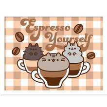 Pusheen Espresso Yourself Framed Poster (Multicoloured) - 100% Mixed - (PM11864) - Multicolor - View 1