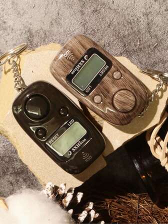 1 pieza/5 piezas/10 piezas Contador manual portátil, contador de clic compacto y mini portátil para el dedo, contador de presión con el pulgar, adecuado para aprendizaje, deportes y otras actividades de conteo