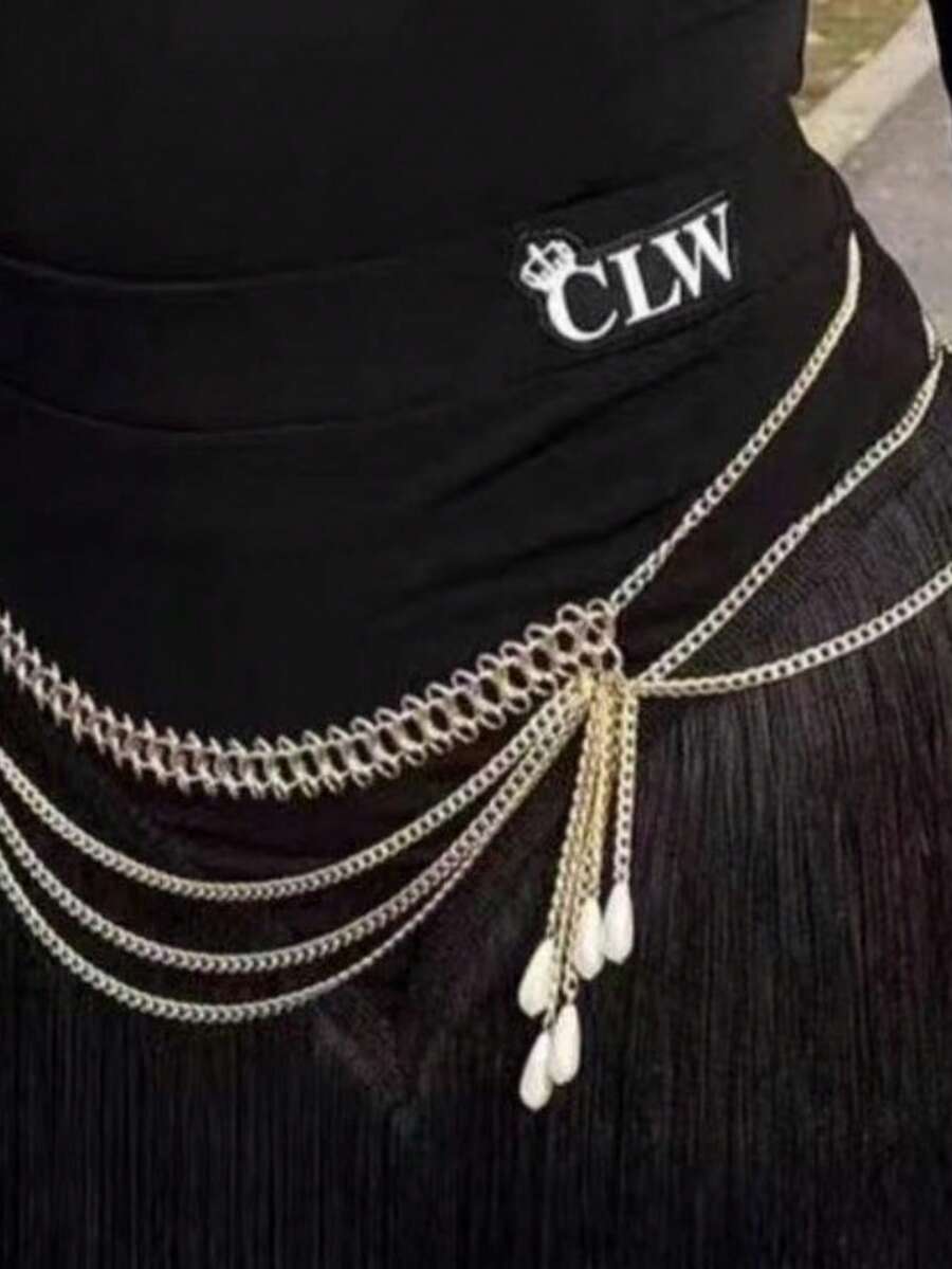 1pc Women's Christmas Element Belt - Fashionable Design Christmas Gift, Perfectly Matches Holiday Outfits And Daily Wear, Christmas Decoration