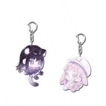 سلسلة مفاتيح أكريليك، إكسسوارات قلادة جميلة وعصرية