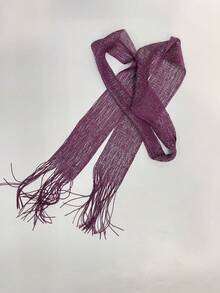 1 Stück modischer und vielseitiger Damenschal mit Quasten für Kleider