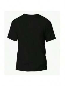 KIT 3 Basic Plain Men's T-Shirts 100% Cotton 30.1 - 棕色+米色+黑色 - 查看 5