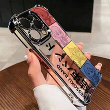Funda de teléfono Anime Music Rock L-Lonelys R-Rocks para iPhone 17 16e 16 15 14 13 12 11 Mini Pro Max Air X XR XS Max 8 7 Plus, a prueba de golpes, transparente y suave - Colores mezclados - Ver 4