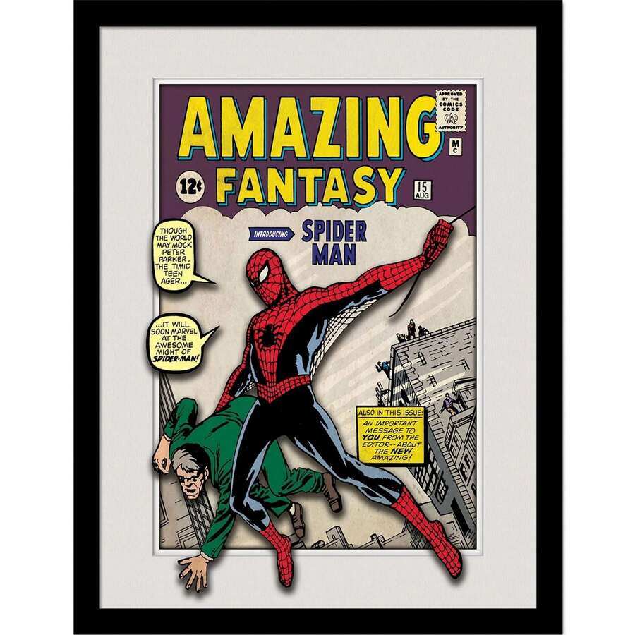 Marvel Breakout Comic Framed Poster (Multicoloured) - 100% Mixed - (PM8740) - Multicolor - View 1
