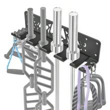 Estantería para barra de pesas de entrenamiento de fuerza