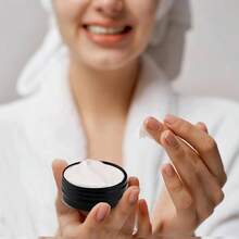 6 Pcs Refillable Aluminum Tin Jars Containers Leak Proof Cosmetic Tin Jar Containers Round Tins Container With Screw Lids Cosmetic, Salves, Lip Balm Or Others, 15mL5 OZ