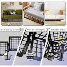 Ssumght Under Couch Blocker Under Bed Blocker For Pets Toys Barrier 12 Pack Furniture Couch Guards Bumper For Stopping Cats Dogs From Getting Under Sofa Gap 37 * 17cm Total Length 442cm