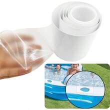 Kit de reparacin con Parches inflables, Cinta de reparacin para Piscinas, Parches de reparacin para colchones inflables, Castillos hinchables, flotadores para Piscinas y Juguetes inflables - Castaño Rojizo - Ver 2