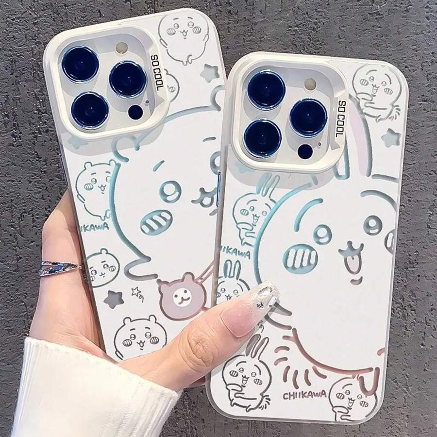 Full Screen Usagi  Friends Lovely Manga Phone Case For 17 16 15 14 13 12 11 Mini Pro Max Plus - CYW-280CY0226A4 - 查看 1