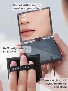 100Pcs Portable Oil Blotting Paper For Oily Skin Care,3-In-1 With Mirror, Puff, Blotting Paper, Lavender, Gardenia, Green Tea, Charcoal Natural Soft Face Tissues,Scented Facial Blotting Paper Oil Control Tissue, For Men Women Travel Supplies, Easy To Grab One,Blotting Paper,Beauty,Skin Care Products,Spa,Self Care,Skin Care Tools,Face Care,Esthetician Supplies,Skin,Face Wash,Facial