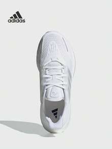 Adidas 阿迪达斯 Pureboost 23 舒适简约减震耐用低帮训练跑步鞋，男女通用，白色 - 白色 - 查看 4