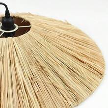 Lexi Lighting Lucia Raffia Pendant Light Small