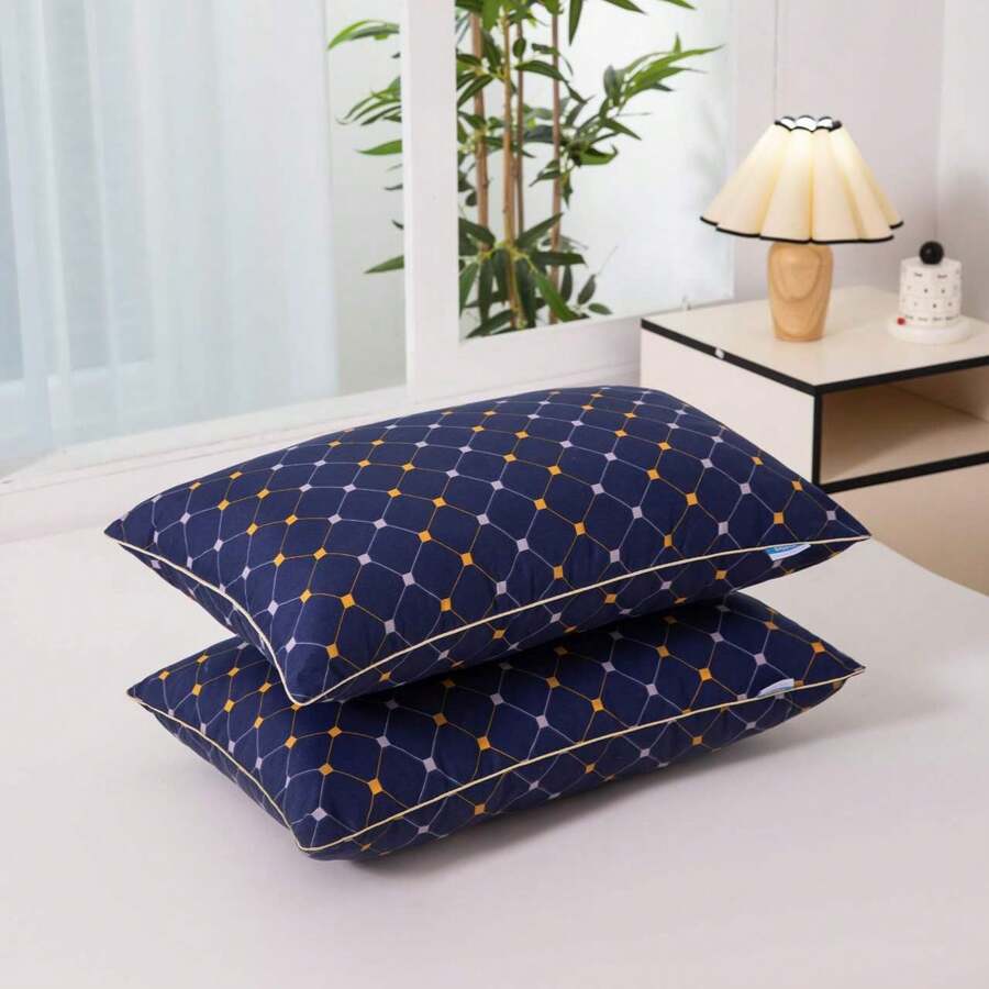 Almohadas de alta gama, iguales a las de los centros comerciales, suaves y cómodas, adecuadas para el hogar o el hotel.