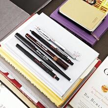 600 Ballpoint Pen Medium Point Black Ink Red Barrel Refillable