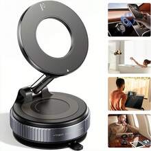 Compatible With IPhone, Android Phone, Gift For Birthday, Family, Friends For Summer Car Accessories Strong Load-Bearing - Black - View 9