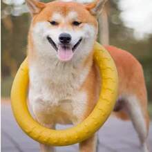 1PC Silicone Dog Toy Ring, Interactive Small Tug Ring, Teething Toy For Dogs, Suitable For Large And Small Breeds, Bite-Resistant Dog Toy, Teeth-Friendly, Recommended Gift For Graduation Season, Dog's Birthday Party, Christmas And Halloween