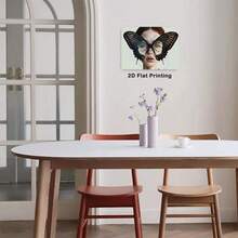 1pc My Eyes Were Covered By Butterflies Poster Modern Canvas Print Framed Wall Art Painting Ready To Hang Office Living Room Home Decor Picture Artwork Decor.Stretched And Framed Ready To Hang.