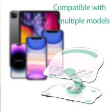 Soporte ajustable de acrílico para tableta y teléfono, compatible universalmente, diseño plegable y portátil, con múltiples opciones de color, regalo del Día de San Valentín - Multicolor - Ver 10