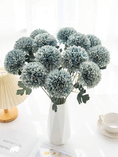 1/3 pièces Fleurs artificielles Bouquets de chrysanthèmes bulbeux en soie Plantes factices pour la décoration de la pièce, la décoration d'automne, les décorations d'automne, le mariage, le matériel de tenue de fleurs, les décorations de salle à manger, de chambre à coucher, les accessoires de fête d'anniversaire, les décorations de jardin extérieur, les décorations de Thanksgiving, la décoration de la pièce, la décoration d'Halloween, la décoration de Noël, les cadeaux de fête