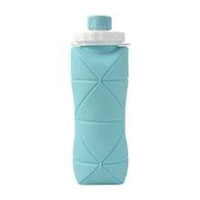 1pc 600ml Silicone Mug, Lightweight Foldable Water Bottle, Foldable Travel Mug For Picnic Hicking Camping Climbing, Large Capacity Outdoor Sports Water Bottle For Running And Fitness Yoga - 彩色 - 查看 13