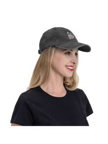 Salty Soul Men Women Vintage Washed Distressed Baseball Cap Twill Adjustable Adult Hat Women Caps - Black - View 8