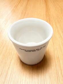 1pc Simple Paper-Ceramic Cup, Niche Design Ceramic Handgrip Cup, Coffee Cup, Latte Art Cup, High-End Breakfast Milk Cup, Household Water Cup Back To School