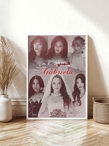 1张无框流行乐队K-KATSEYE海报，高清海报，适用于家居、客厅、卧室、酒吧、咖啡馆、艺术装饰 - 彩色 - 查看 14