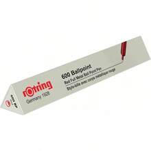 600 Ballpoint Pen Medium Point Black Ink Red Barrel Refillable