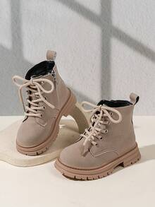 Children's Autumn/Winter New Anti- Fashion Versatile Classic Boots - Khaki - View 2