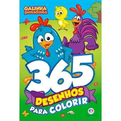  Galinha Pintadinha 365 Desenhos Para Colorir - Ciranda Cultural