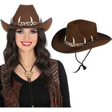 Fiestas Guirca Kostümkopfbedeckung - Verschiedenfarbig - Übersicht 1