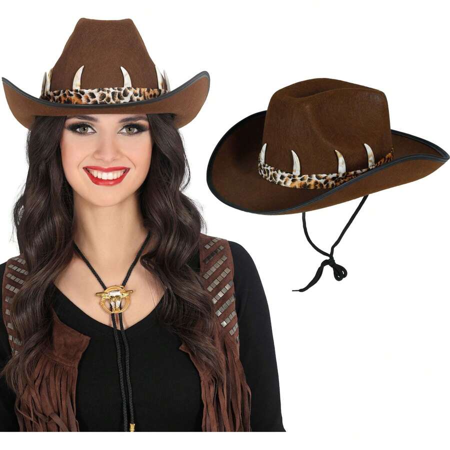 Fiestas Guirca Kostümkopfbedeckung - Verschiedenfarbig - Übersicht 1