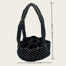 Egg Collection Basket Egg Collection Basket Storage Canvas Bag - Black - View 4