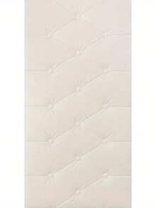 35cm*70cm 3D Embossed Foam Wallpaper With Imitation Leather Grain, Soft And Textured(Thickness 0.4cm/0.16in), Self-Adhesive Foam Wall Sticker, Reusable And Cuttable, Bedroom Decorative Background, Soundproof And Thickened Wall Covering, Bedside Soft Package, Waterproof, Moisture-Proof, Dust-Proof And Collision-Proof Sticker