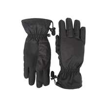 Mountain Warehouse Mens Waterproof Ripstop Gloves (Black) - 50% Polyamide/50% Polyester - (MW1726) - Black - View 4