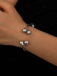 Silver Frosted Beads