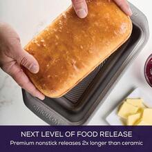 - Molde antiadherente para horno 22, 8x 12, Gris, 9 Inchx 5 Inch, 1 - gris - Ver 4