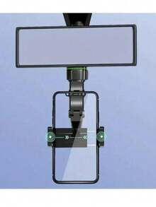 1 Set Multi-Functional Phone Holder Stand For Car Rearview Mirror, Desk, Kitchen, And Various Scenarios, Slouchy People Friendly