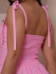 Conjunto Feminino Verão em Linho com Blusa de Babado e Short Meia Coxa Moda Casual Chic