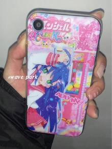 Retro Creative Cute Pink Anime Girl Cartoon Kawaii Phone Case For IPhone 16 15 14 13 12 11 Pro XR Max 7 8 Plus MINI Y2K Cover2025.1202520252025 - A - Xem 6