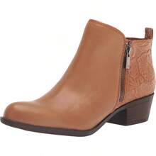Women's Basel Ankle Bootie - Fashionable Footwear - 焦糖 - 查看 1
