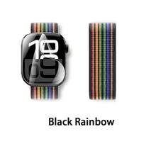 [3in1 Kit] Nylon & Elastic Watch Bands Compatible With Apple Watch Series 9/8/7/6/5, Colorful Personalized 38/40/41/42/44/45mm Straps