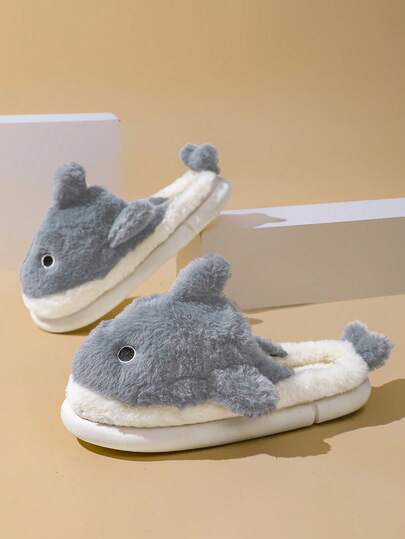 Pantuflas cálidas y cómodas para hombres y mujeres, parejas, pantuflas para interiores bordadas de punto