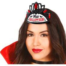 Fiestas Guirca Halloween Crown For Boys And Girls, Costume Accessory For Parties, Head Decoration With Evil Queen Design And Halloween Theme, Ideal For Celebrations, Costume Parties, And Themed Events - Multicolor - View 3
