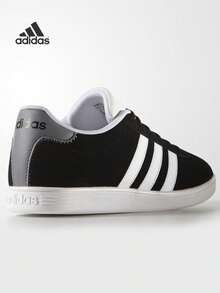 Adidas (ADIDAS) Adidas Neo VLCOURT, Simple, Comfortable, Durable, Low-Top, Casual Sneakers, Black, Men