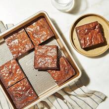 Good Grips Molde metlico antiadherente para pizzas, Muffin Pan, Metlico - Molde cuadrado para tartas de 9 pulgadas - Ver 9