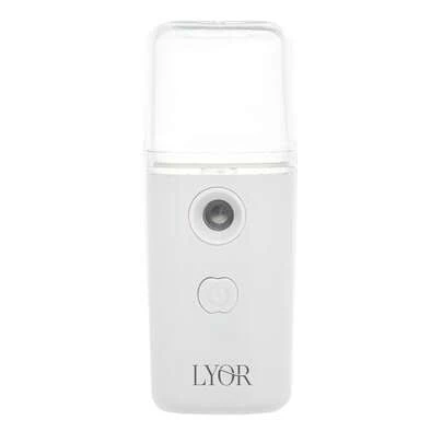Umidificador De Ar Portátil De Plástico Recarregável Com Entrada USB Branco 35ml - Lyor