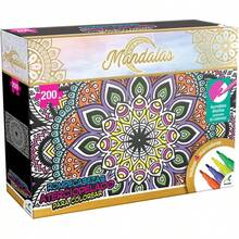 Rompecabezas Aterciopelado Para Colorear Mandalas - Mandalas - Ver 2