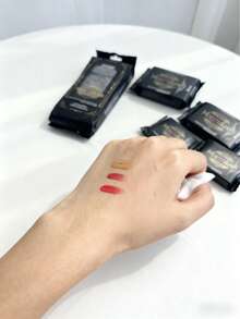 8pieces paquete Toallitas desmaquillantes paquete 8 piezas toallitas desmaquillantes suaves limpieza facial ojos y labios sin enjuague hipoalergenicas dermatologicamente testadas biodegradables practicas para viajar hogar quitar maquillaje resistente a rasgado envio rapido garantia calidad - Rosa - Ver 2